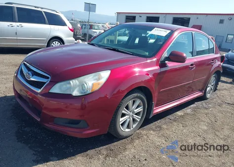 2011 Subaru Legacy 2.5I Premium from USA, damaged, VIN 4S3BMBC61B3226431